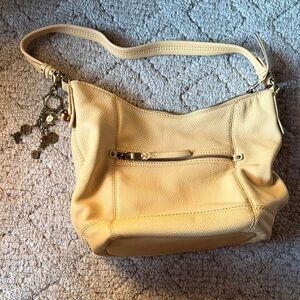 Yellow the sak sequoia hobo “buttercup”with teal lining